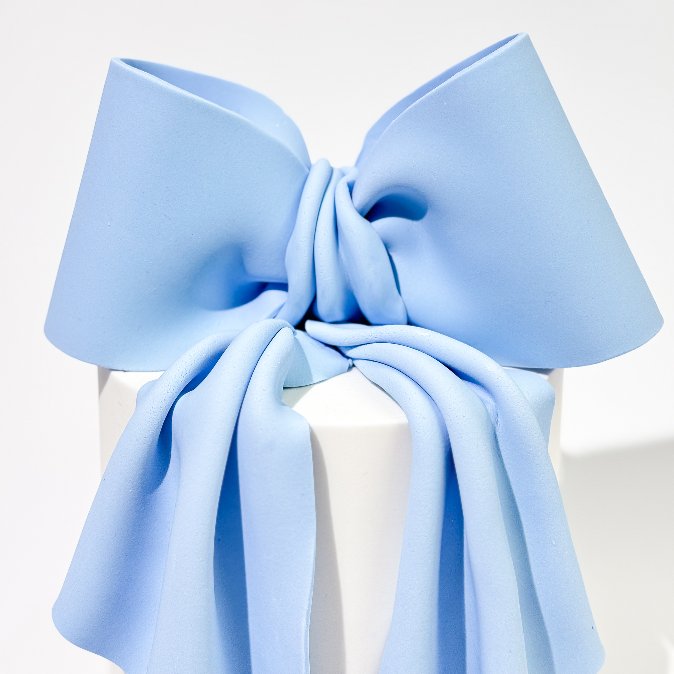 oversized bow cake